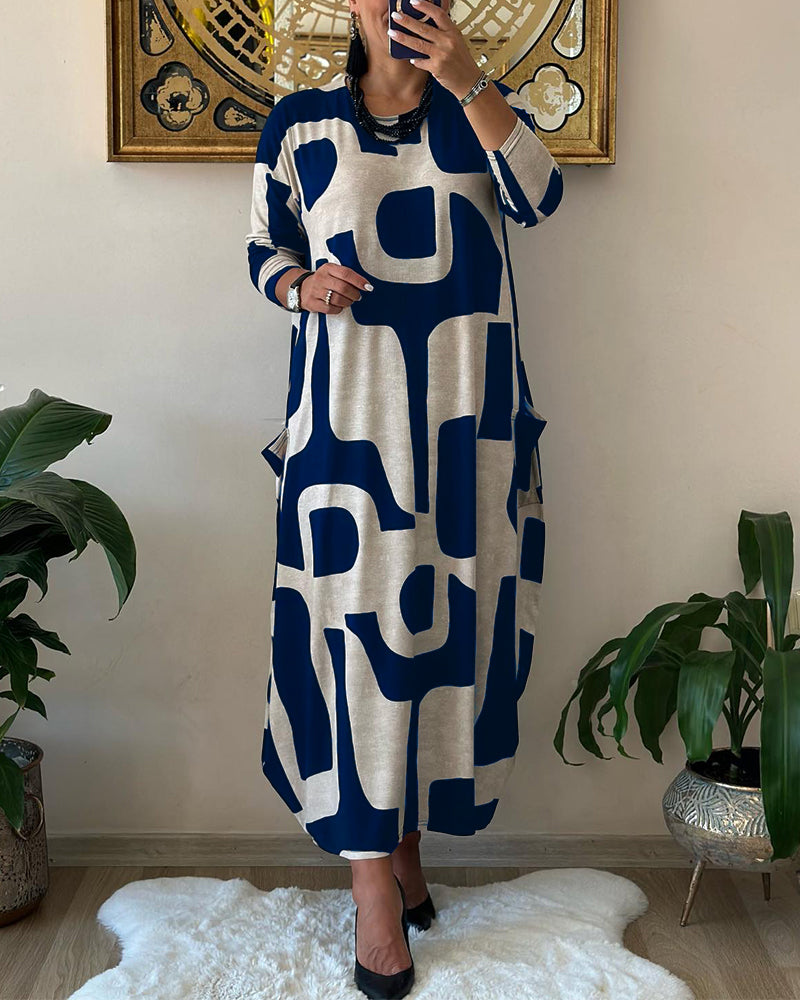Mirella™ - Vestido elegante con mangas largas