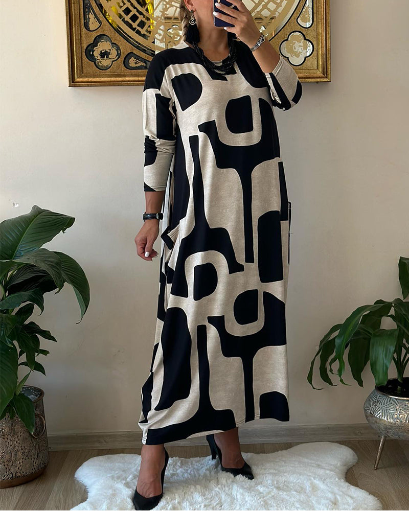 Mirella™ - Vestido elegante con mangas largas