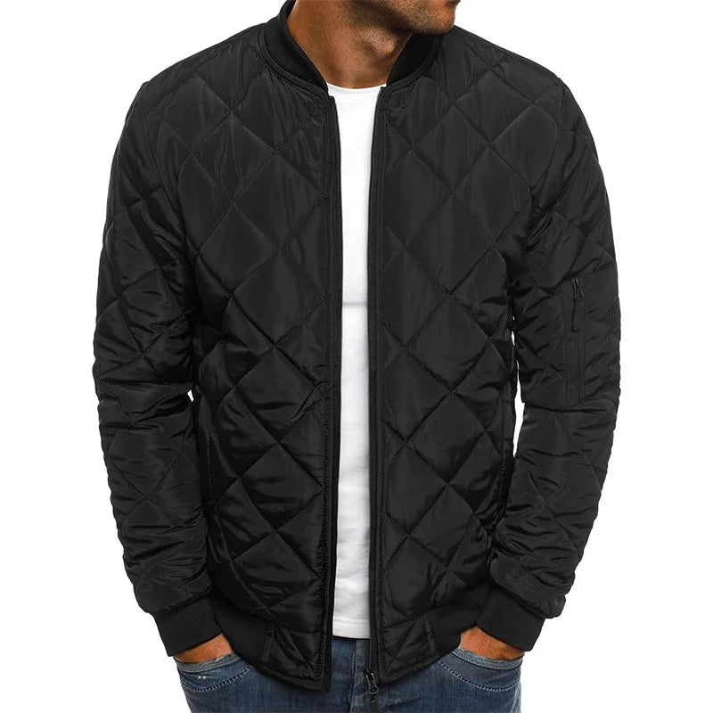 BERGMANN™ - Chaqueta de algodón con diseño de rombos