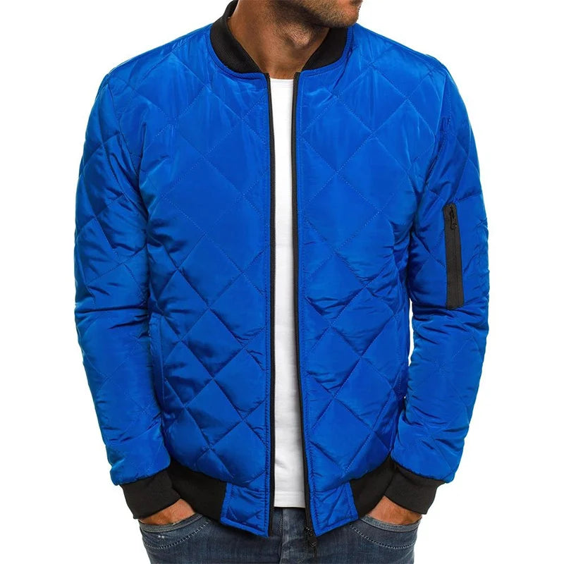 BERGMANN™ - Chaqueta de algodón con diseño de rombos