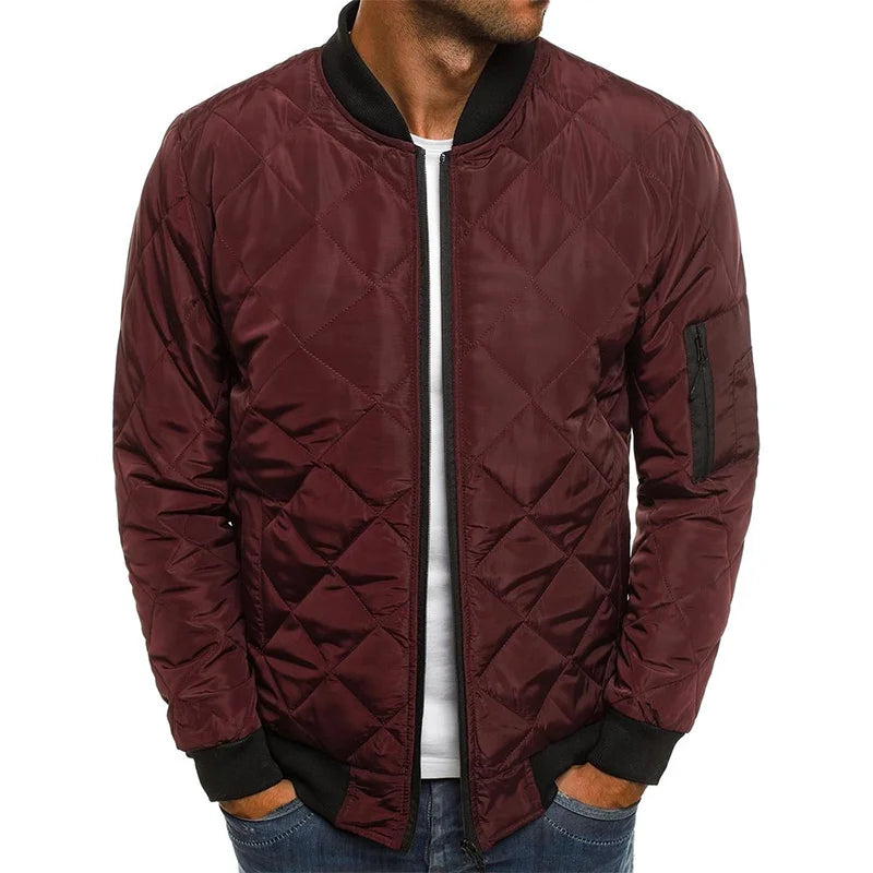 BERGMANN™ - Chaqueta de algodón con diseño de rombos
