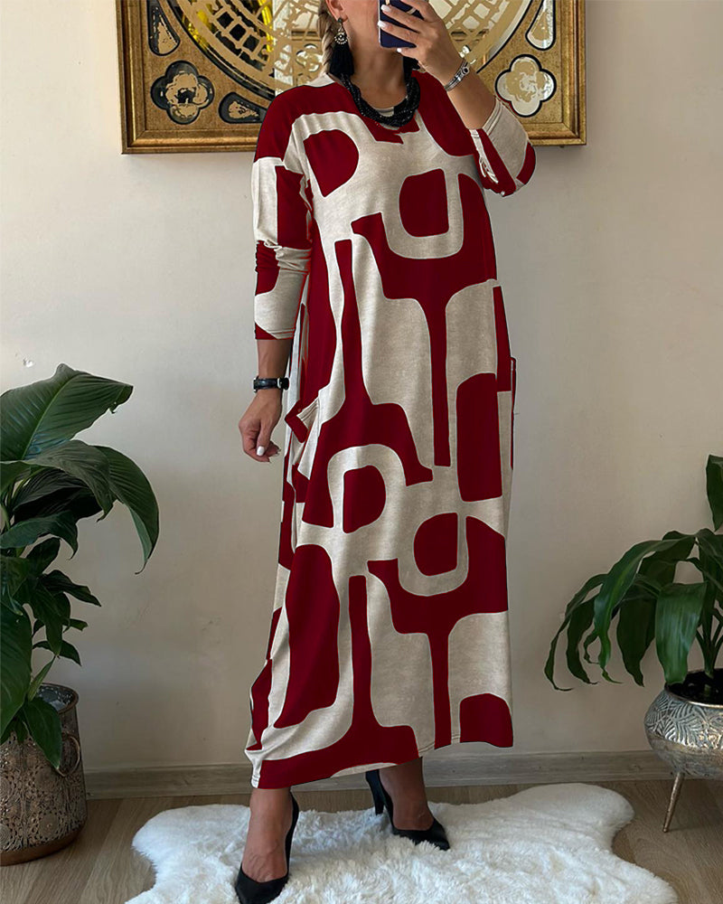 Mirella™ - Vestido elegante con mangas largas