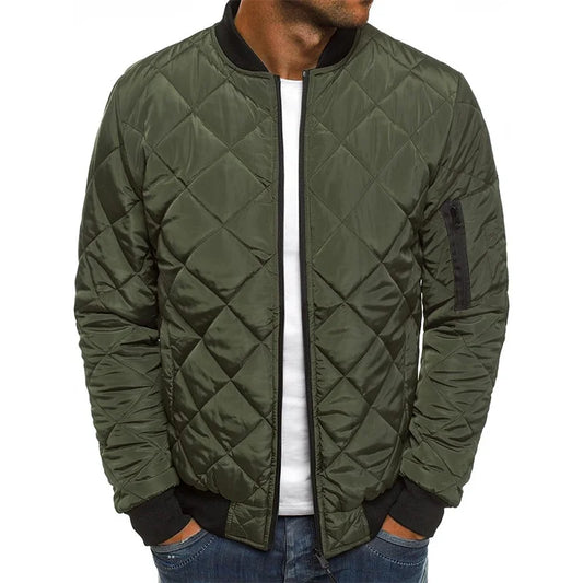 BERGMANN™ - Chaqueta de algodón con diseño de rombos